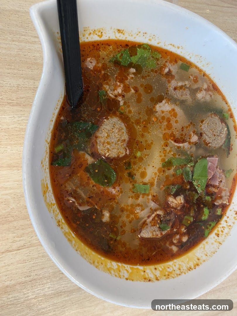 Spicy Noodle Soup