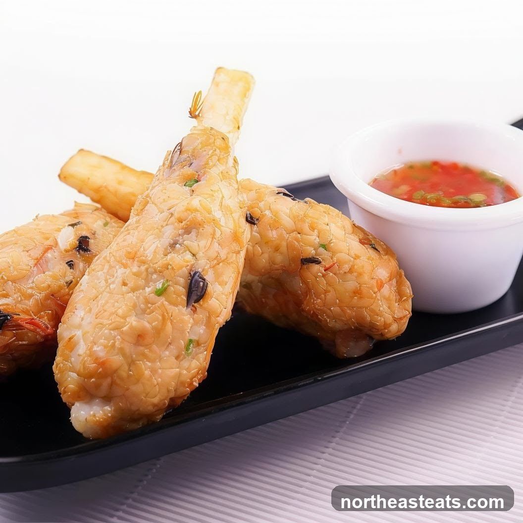 Fried Shrimp Cakes with Dipping Sauce