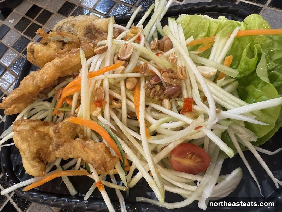 Fried Fish Salad