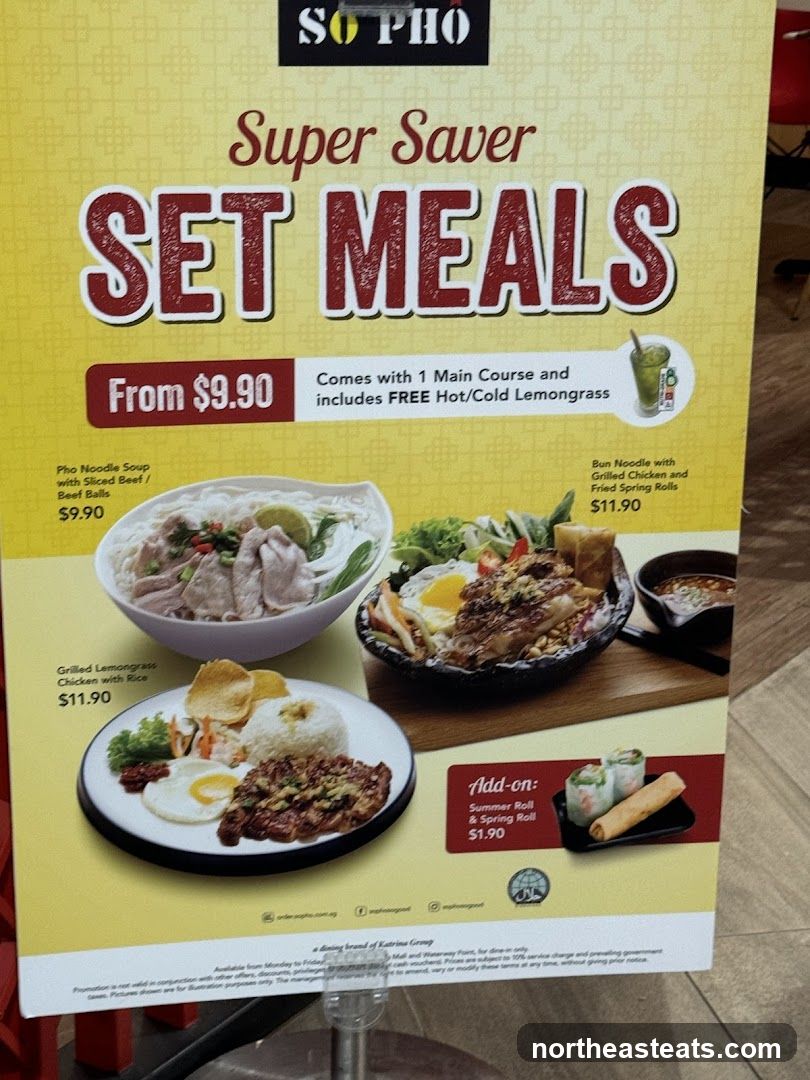 Super Saver Set Meals