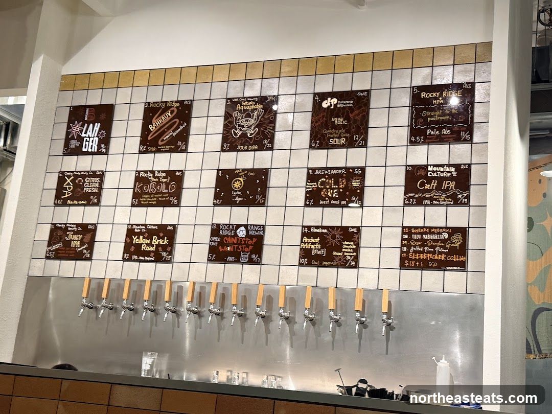 Beer Menu