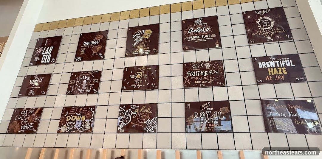 Beer Menu