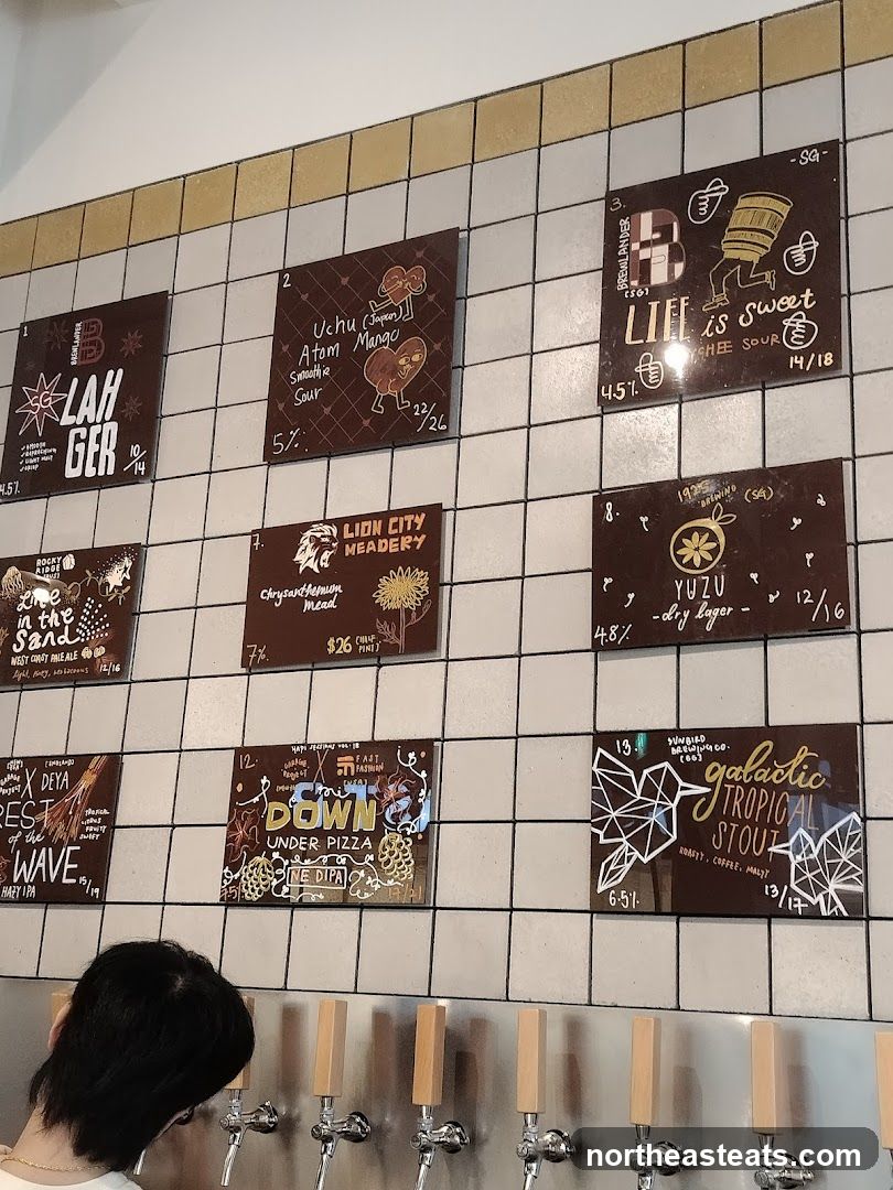Beer Menu