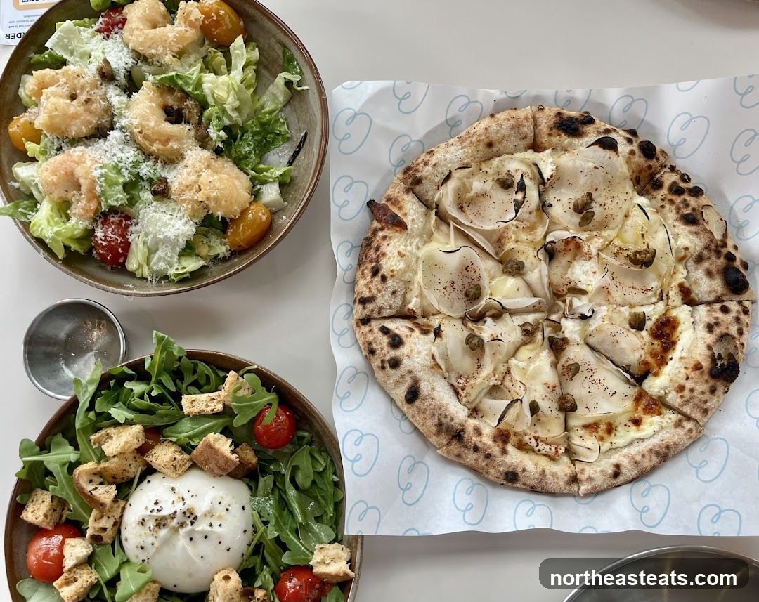 Pizza and Salads