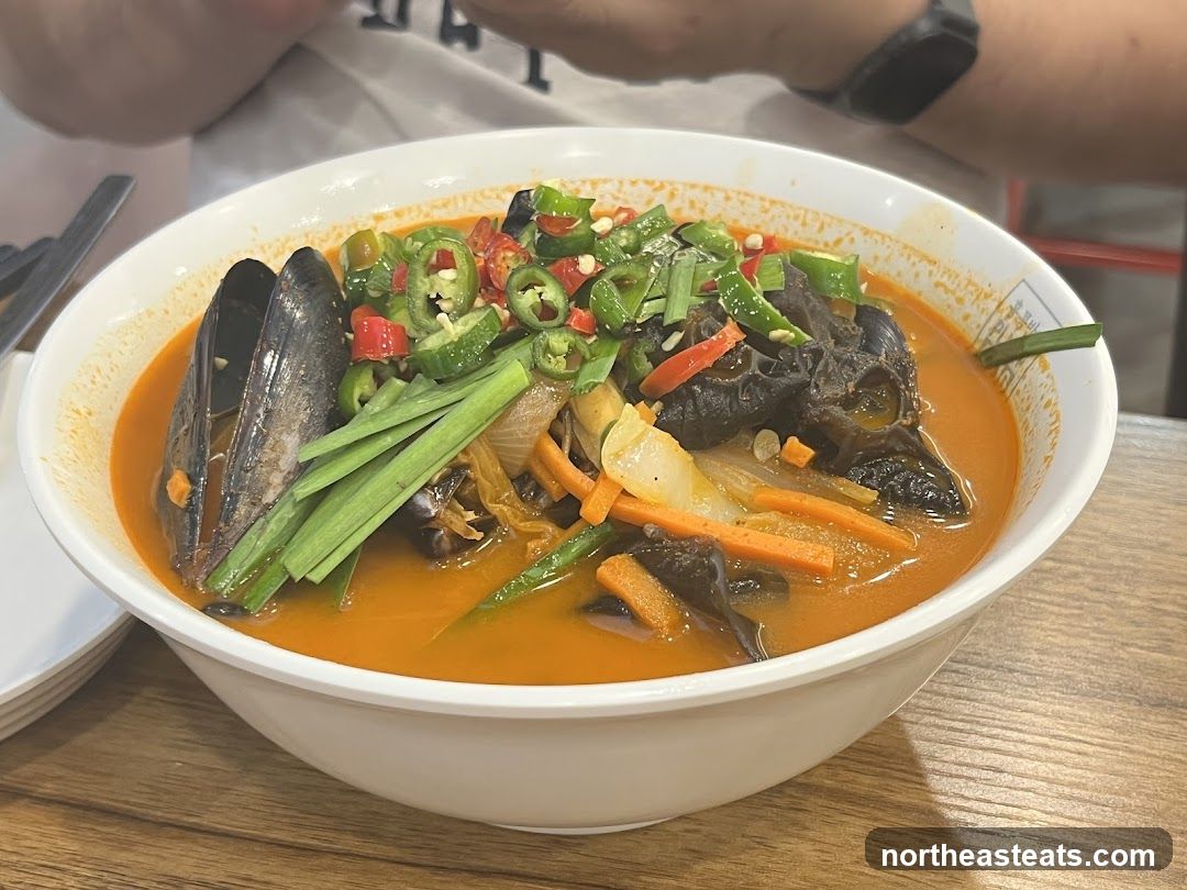 Spicy Seafood Noodle Soup