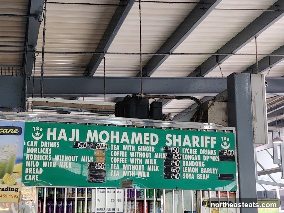HAJI MOHAMED SHARIFF Menu