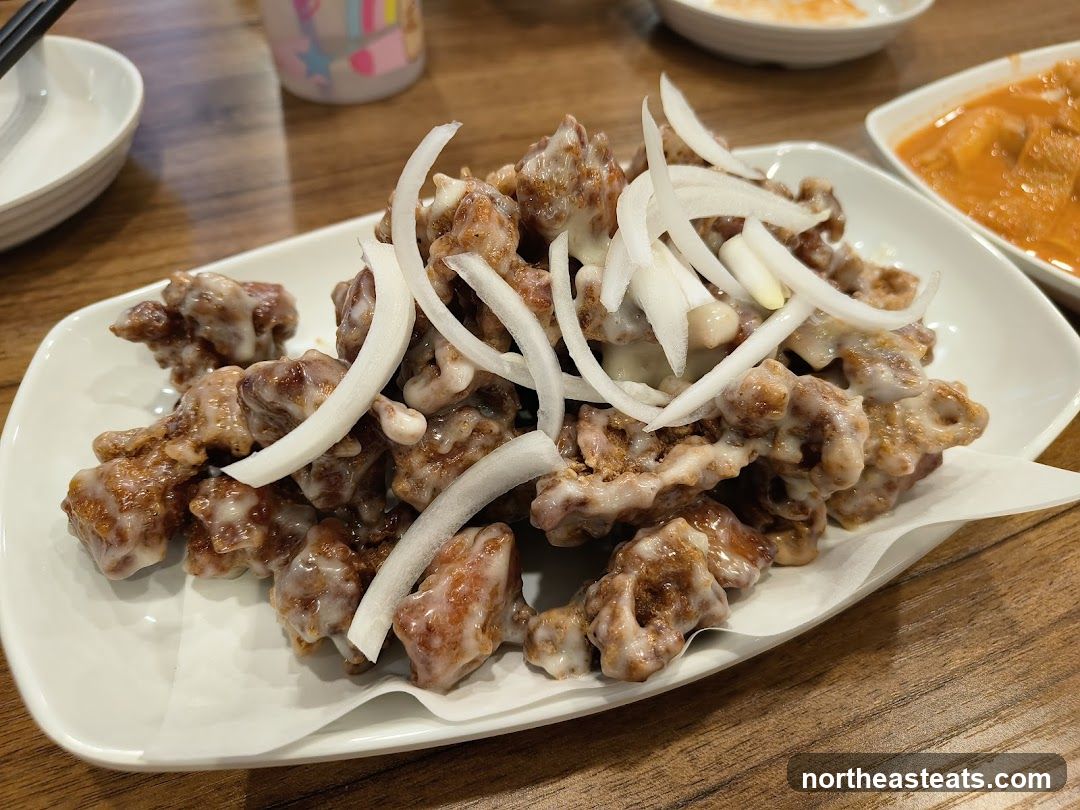 Fried Chicken with Onions