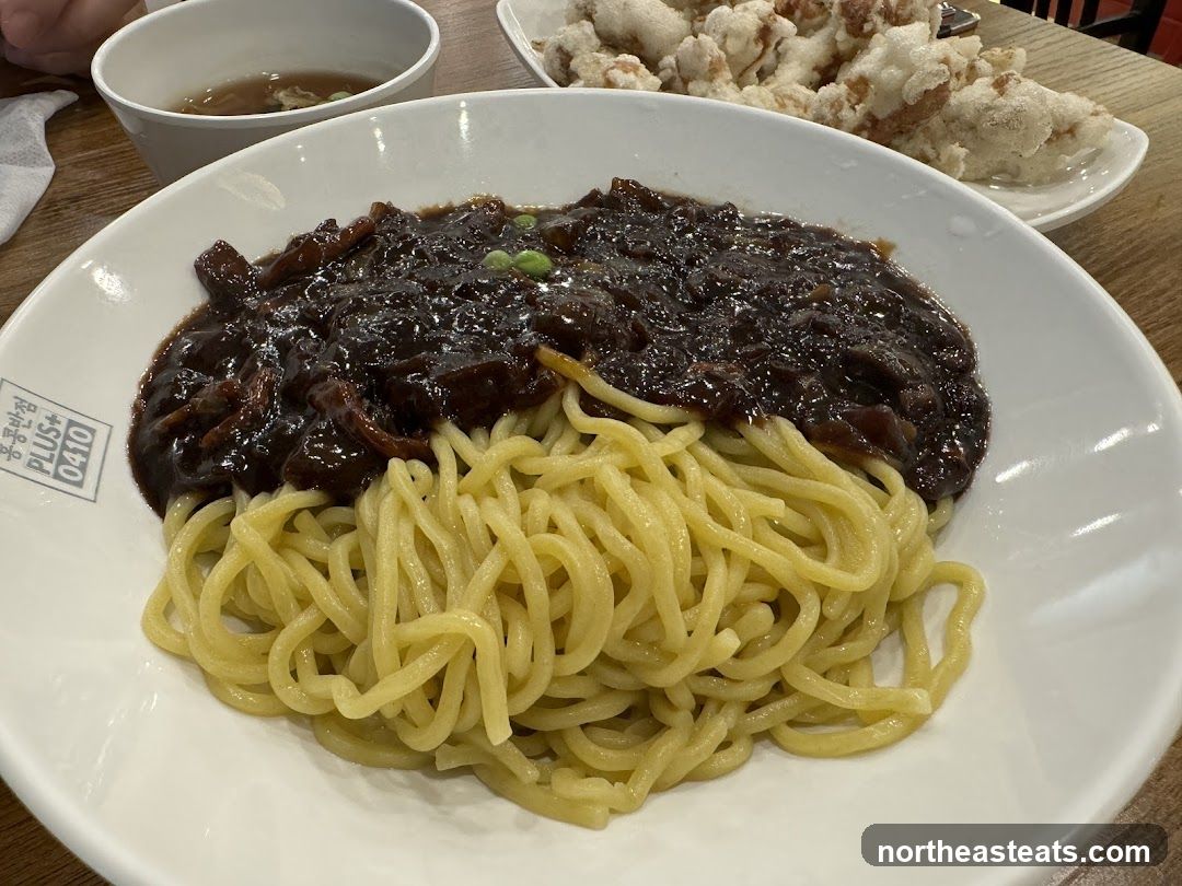 Jajangmyeon with Side Dish