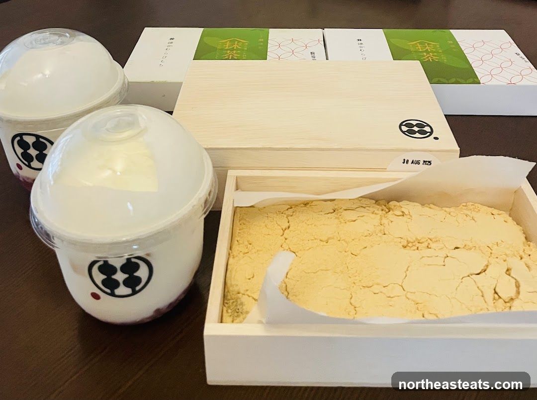 Matcha Desserts and Drinks