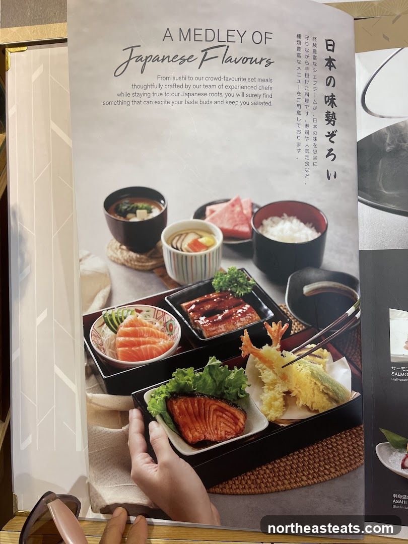 Japanese Flavours Menu