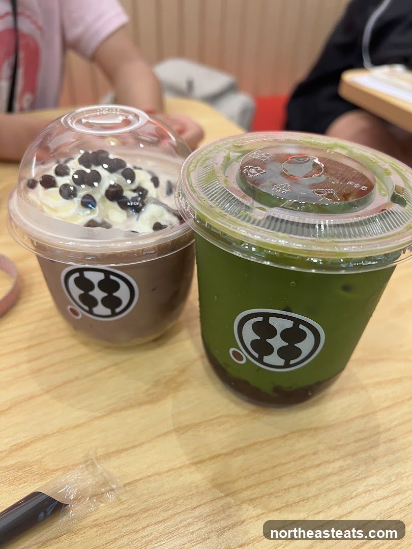 Two Drinks on a Table