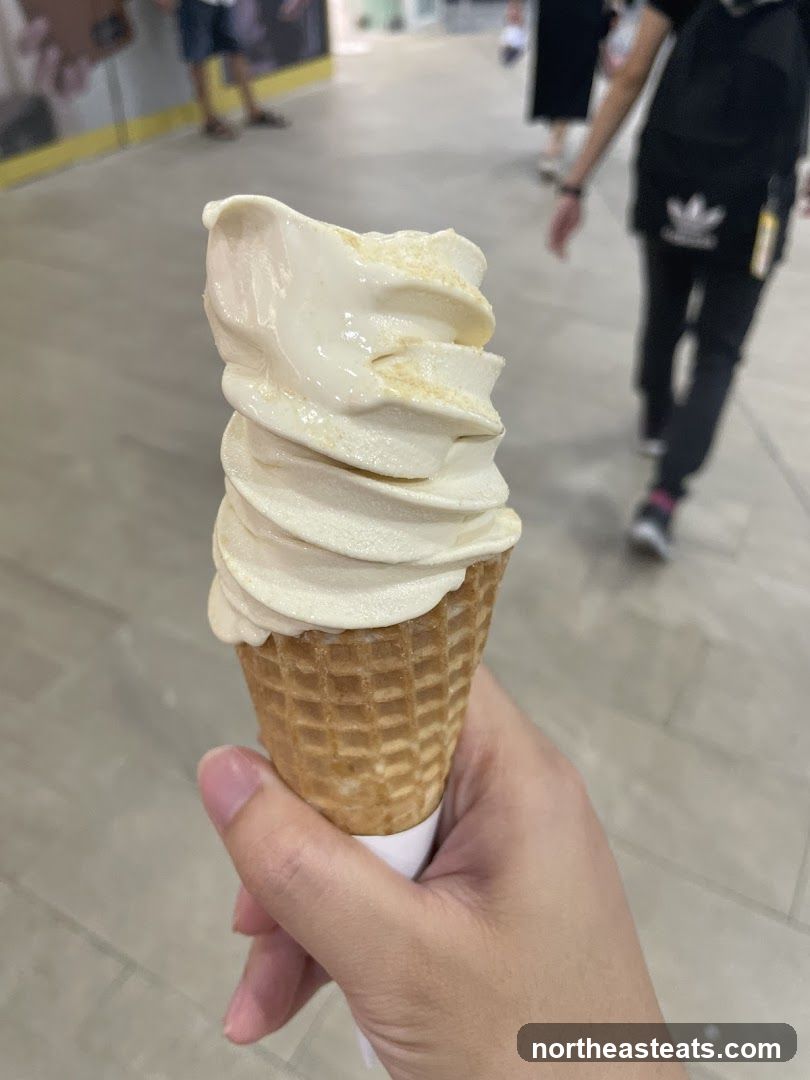 Soft Serve Ice Cream Cone