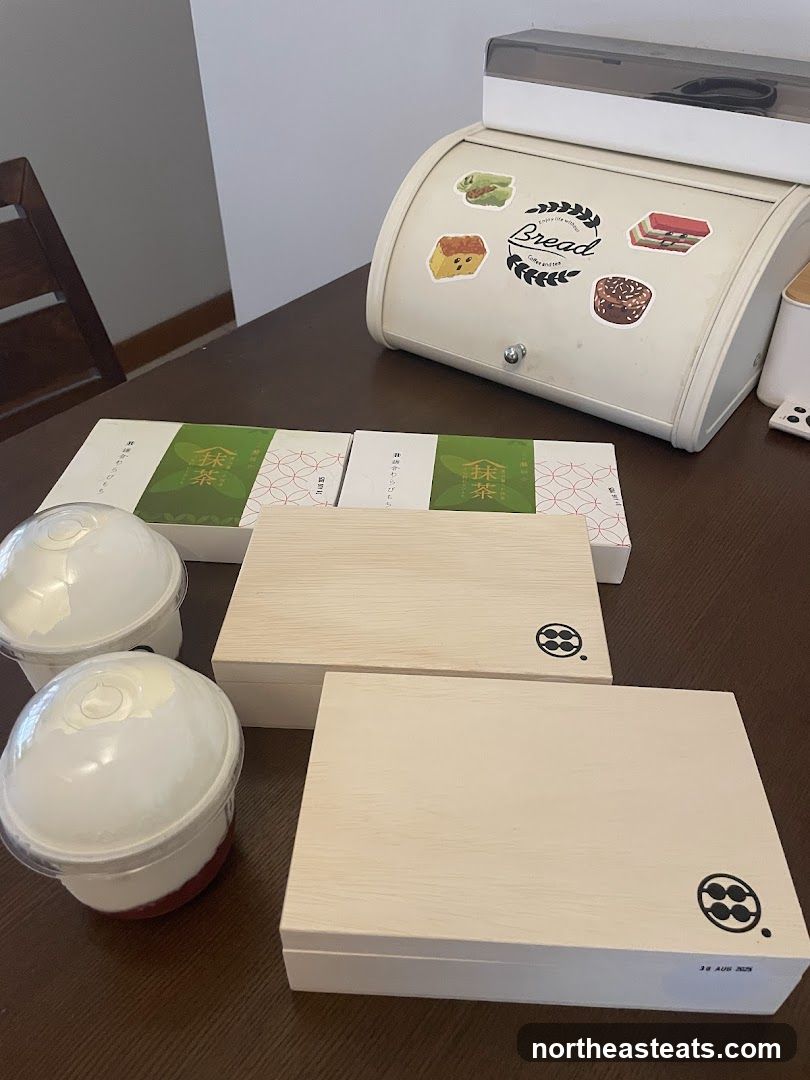 Dessert Boxes and Bread Bin