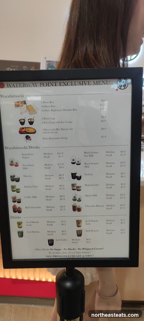 WATERWAY POINT EXCLUSIVE MENU
