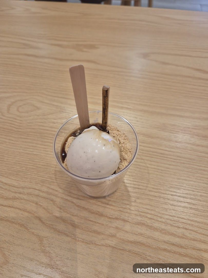 Ice cream dessert