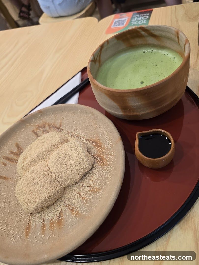 Matcha and Warabi Mochi
