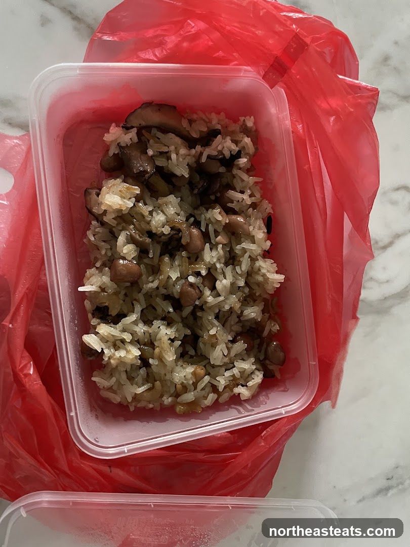 Mushroom and Bean Rice