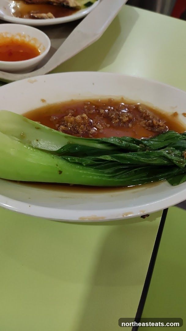 Bok Choy with Garlic Sauce
