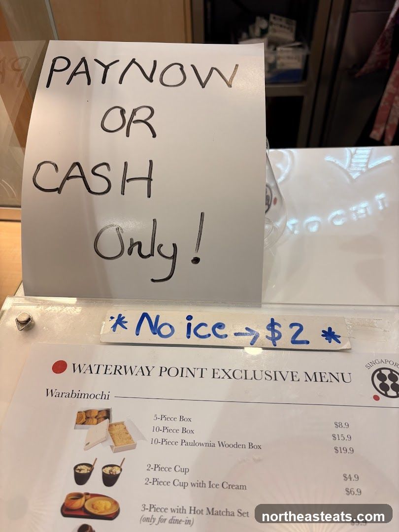 Waterway Point Exclusive Menu