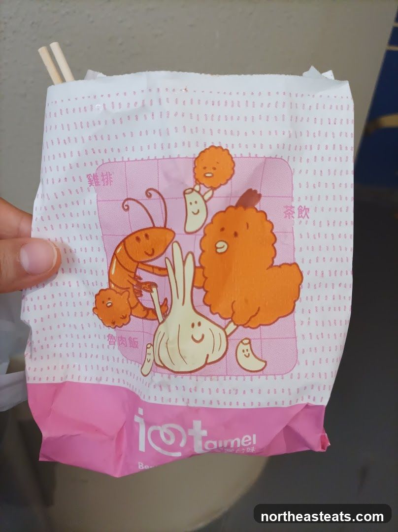 Food packaging with cartoon characters