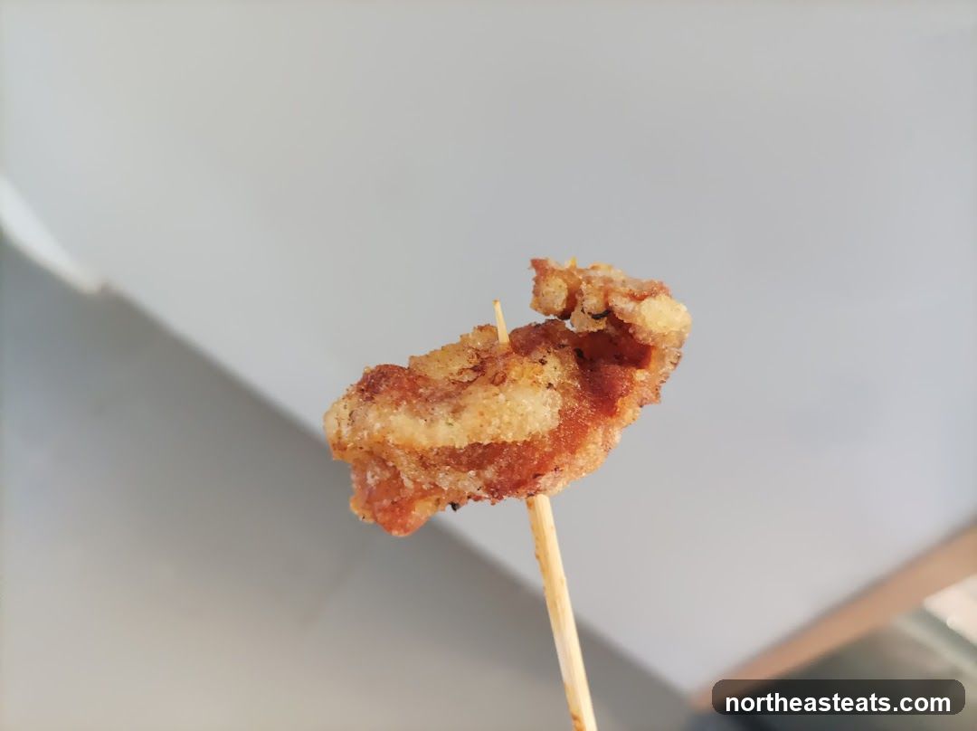 Fried Chicken Bite on a Stick