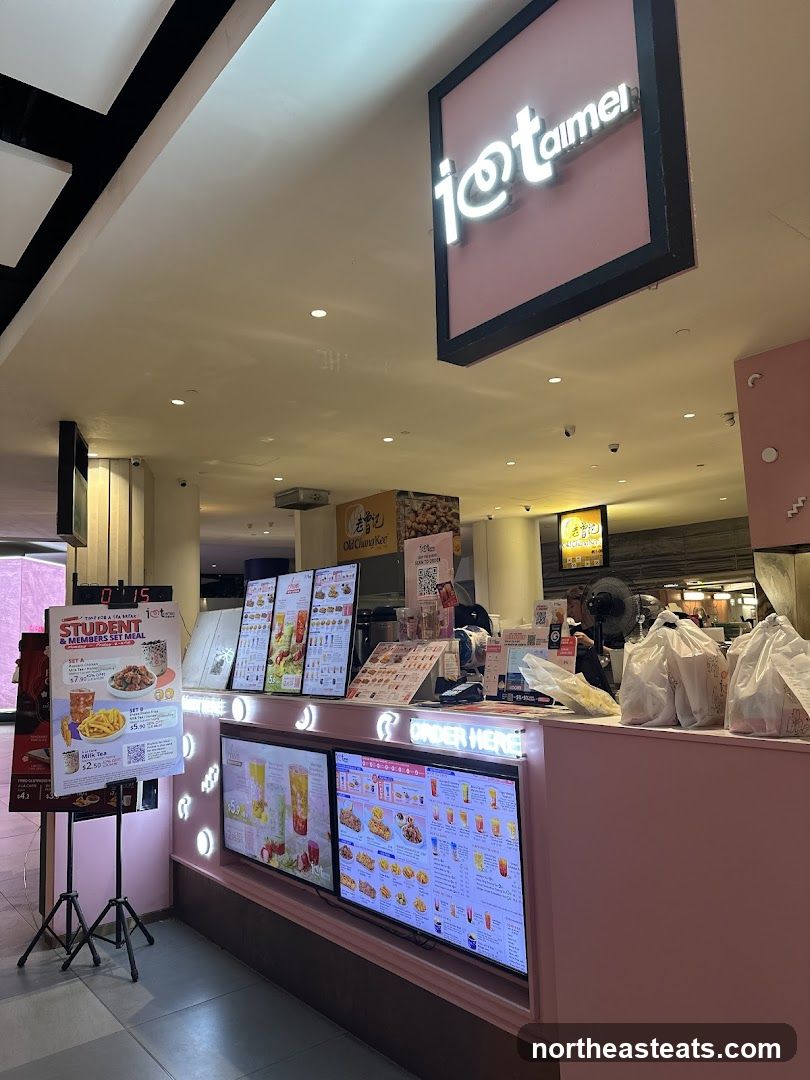 Bubble Tea Shop Counter