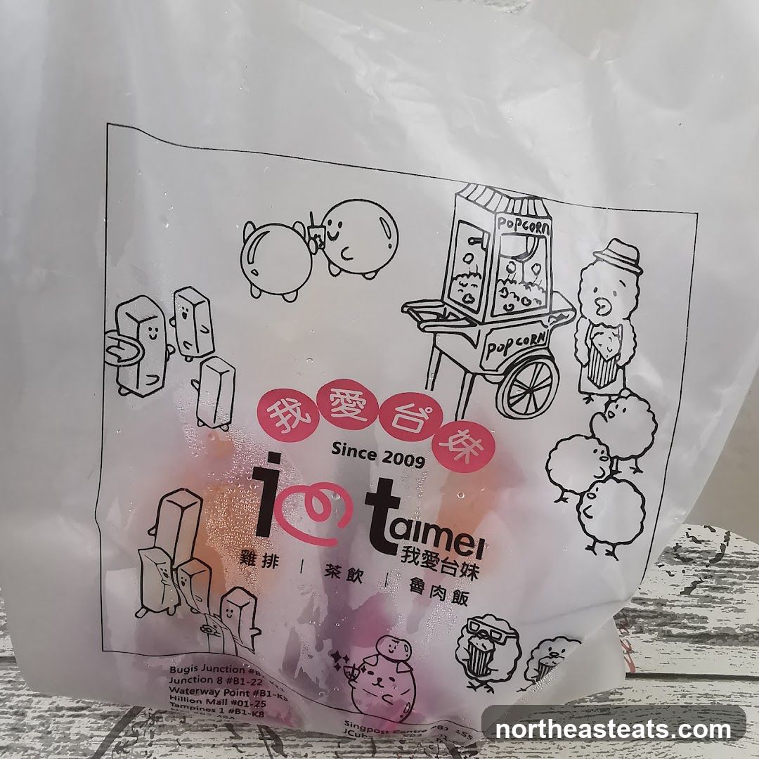 Branded Bag with Food Items