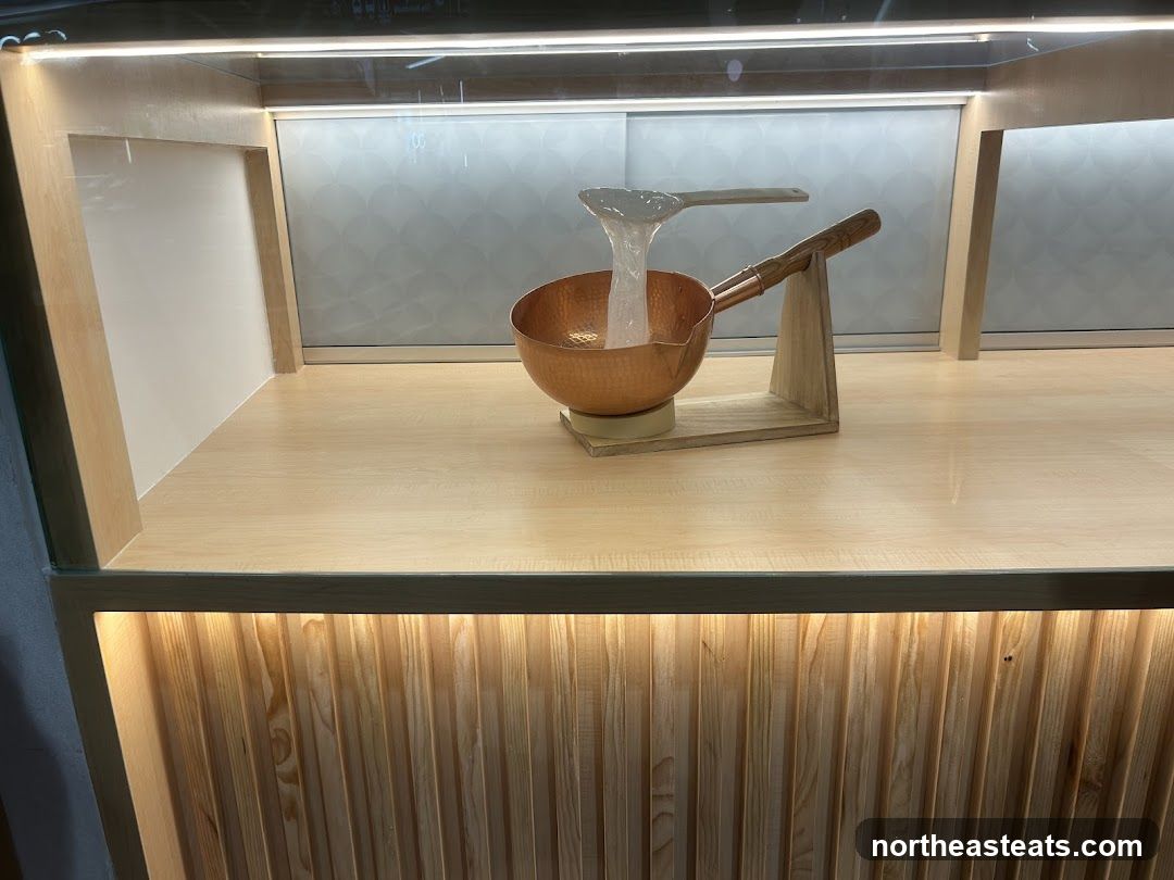 Display of Copper Pot and Ladle