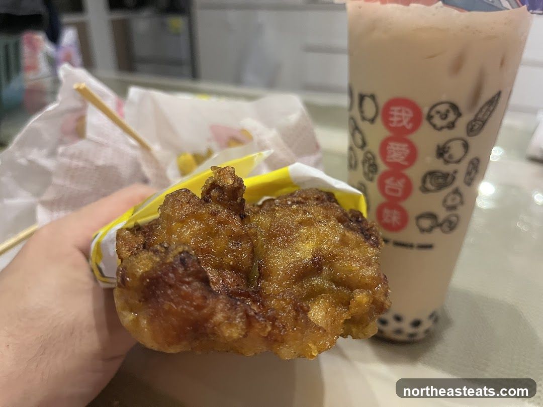 Fried Chicken and Bubble Tea