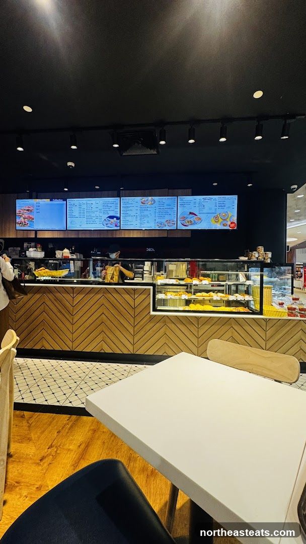 Cafe Counter with Menu Boards