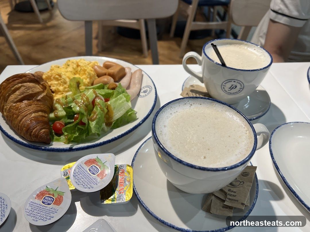 Breakfast Spread with Coffee
