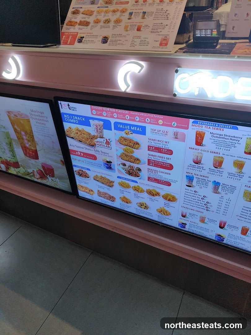 Taimei Menu