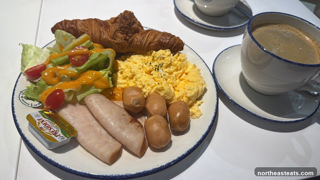 Breakfast Platter with Coffee