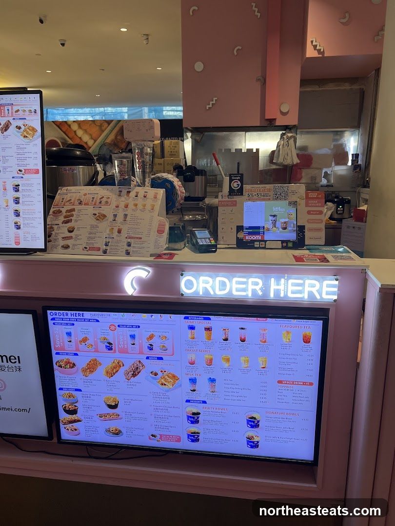 Order Here Menu