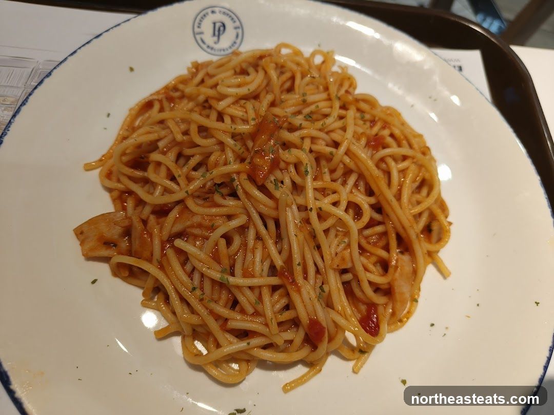 Spaghetti with Tomato Sauce