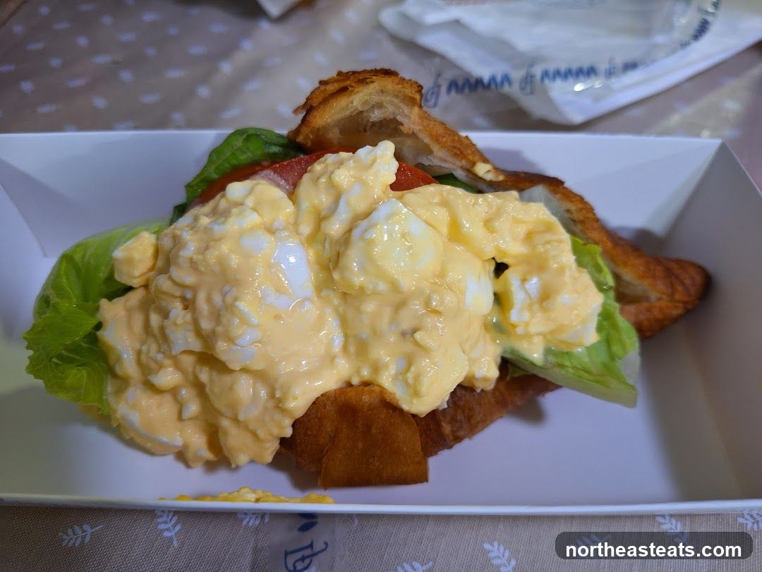 Egg Salad Croissant