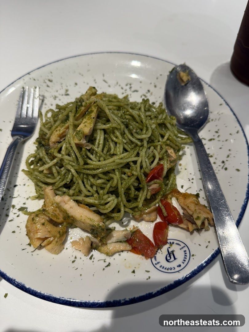 Pesto Pasta with Chicken