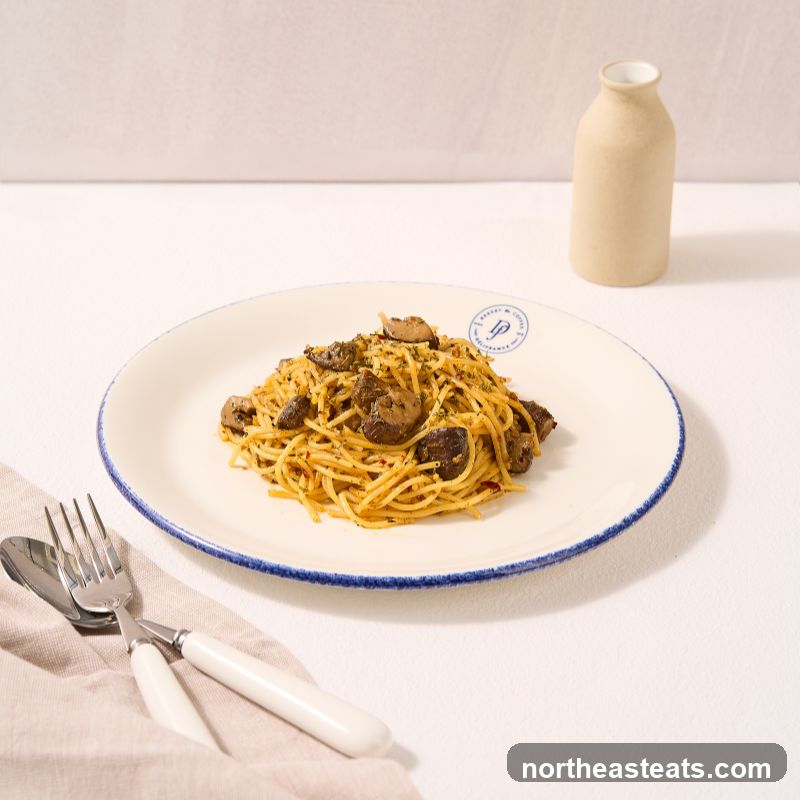 Mushroom Spaghetti