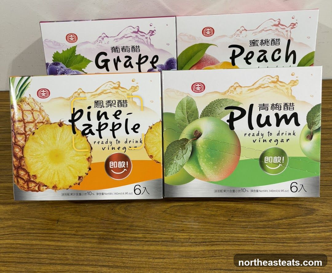 Fruit Vinegar Drinks