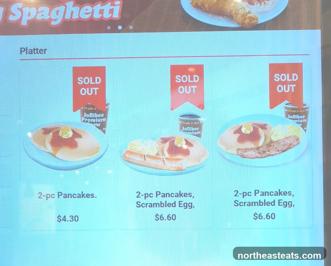 Platter Menu