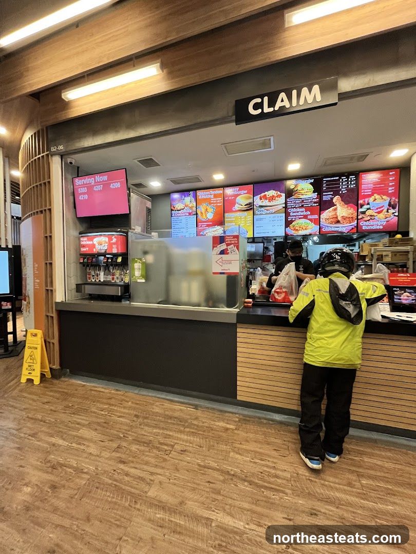 Fast Food Counter
