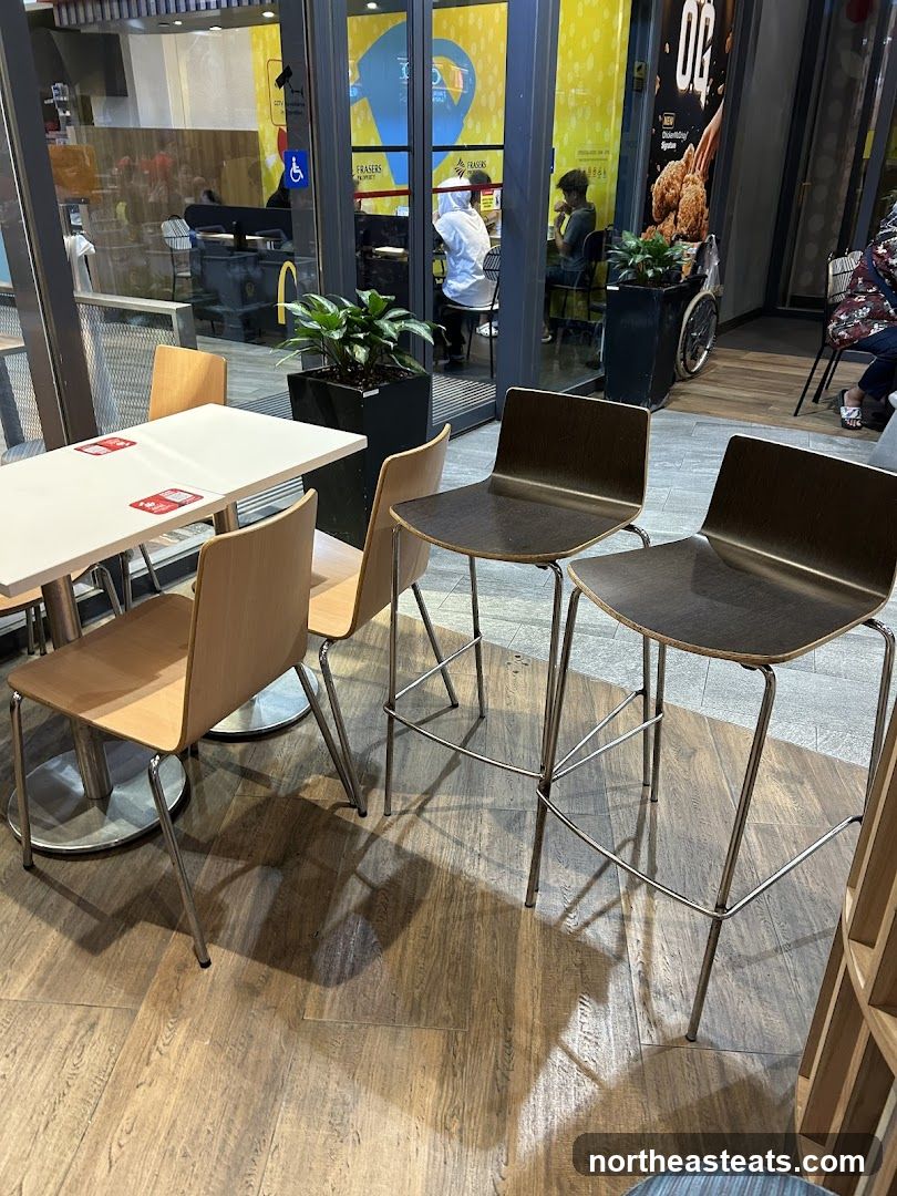 Restaurant Interior with Seating
