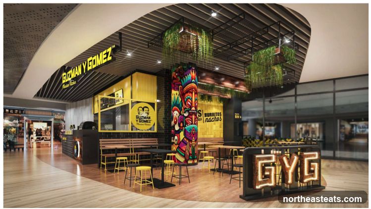 Guzman Y Gomez Restaurant Interior