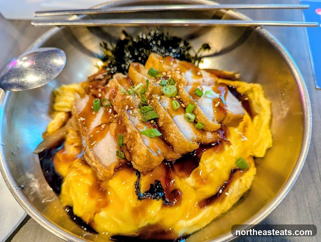 Pork Belly Omelette Rice