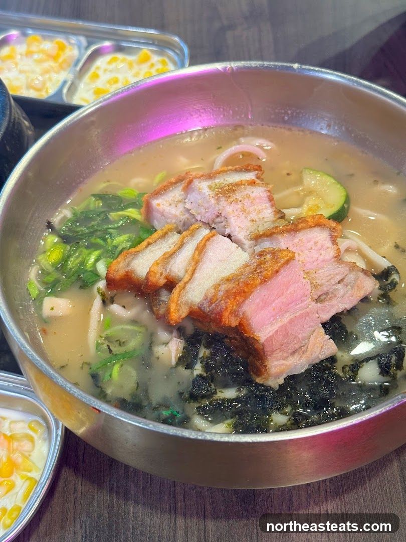 Noodle Soup with Pork Belly