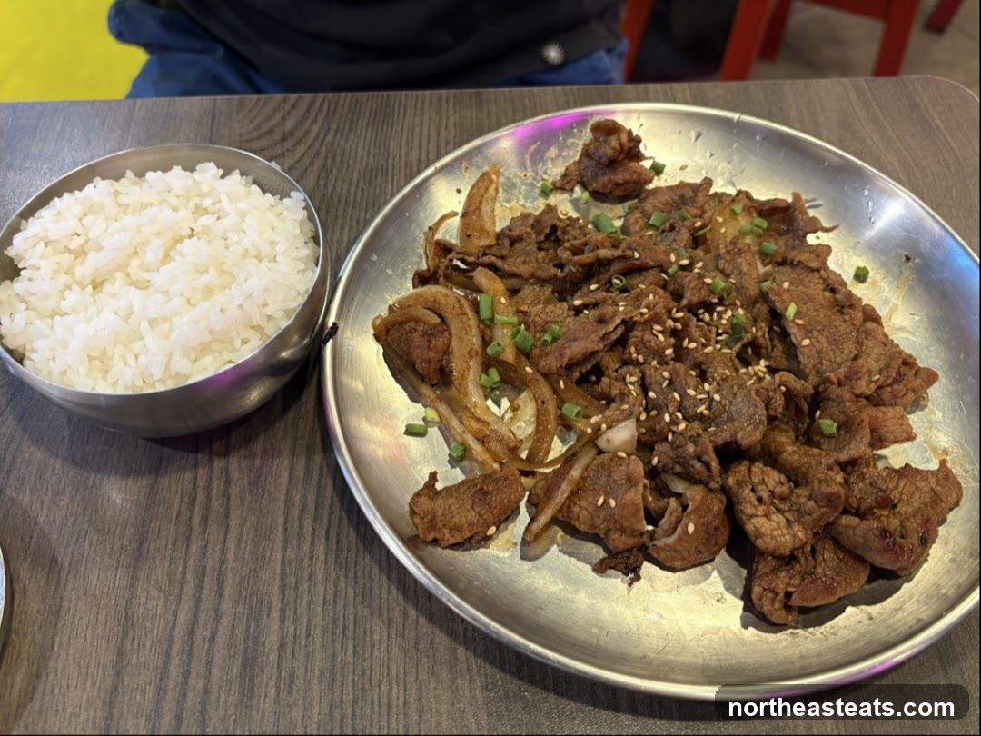 Korean Bulgogi with Rice