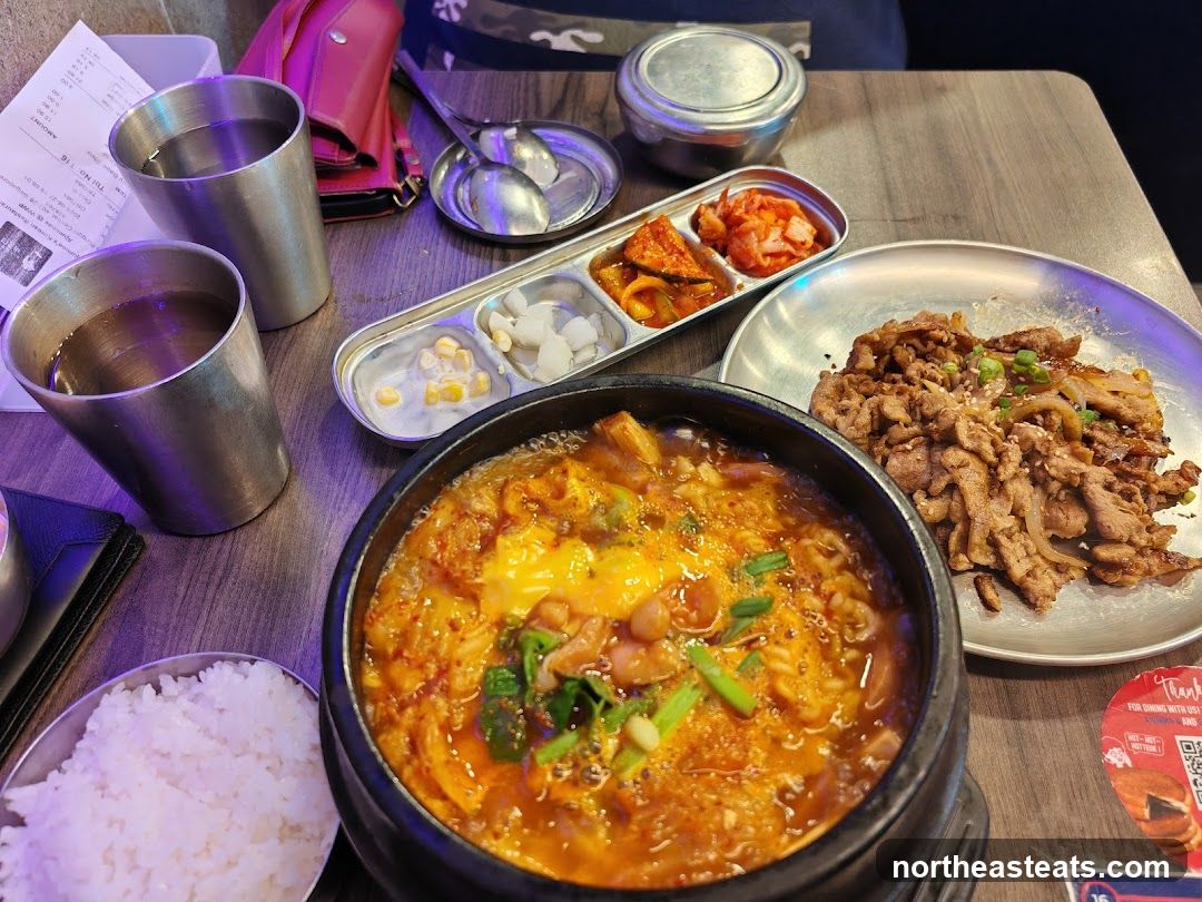 Korean Food Spread