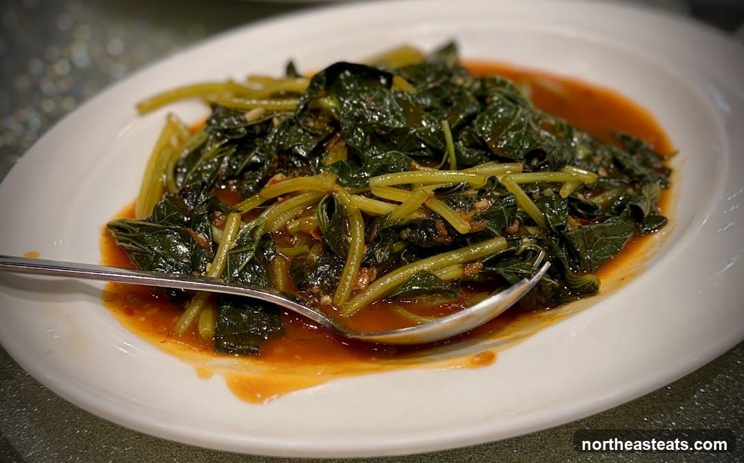 Sautéed Greens with Sauce