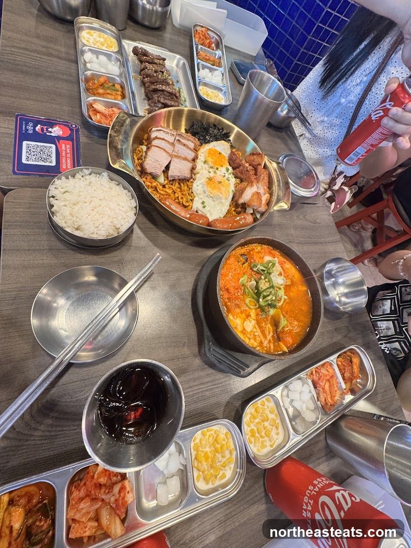 Korean Food Spread