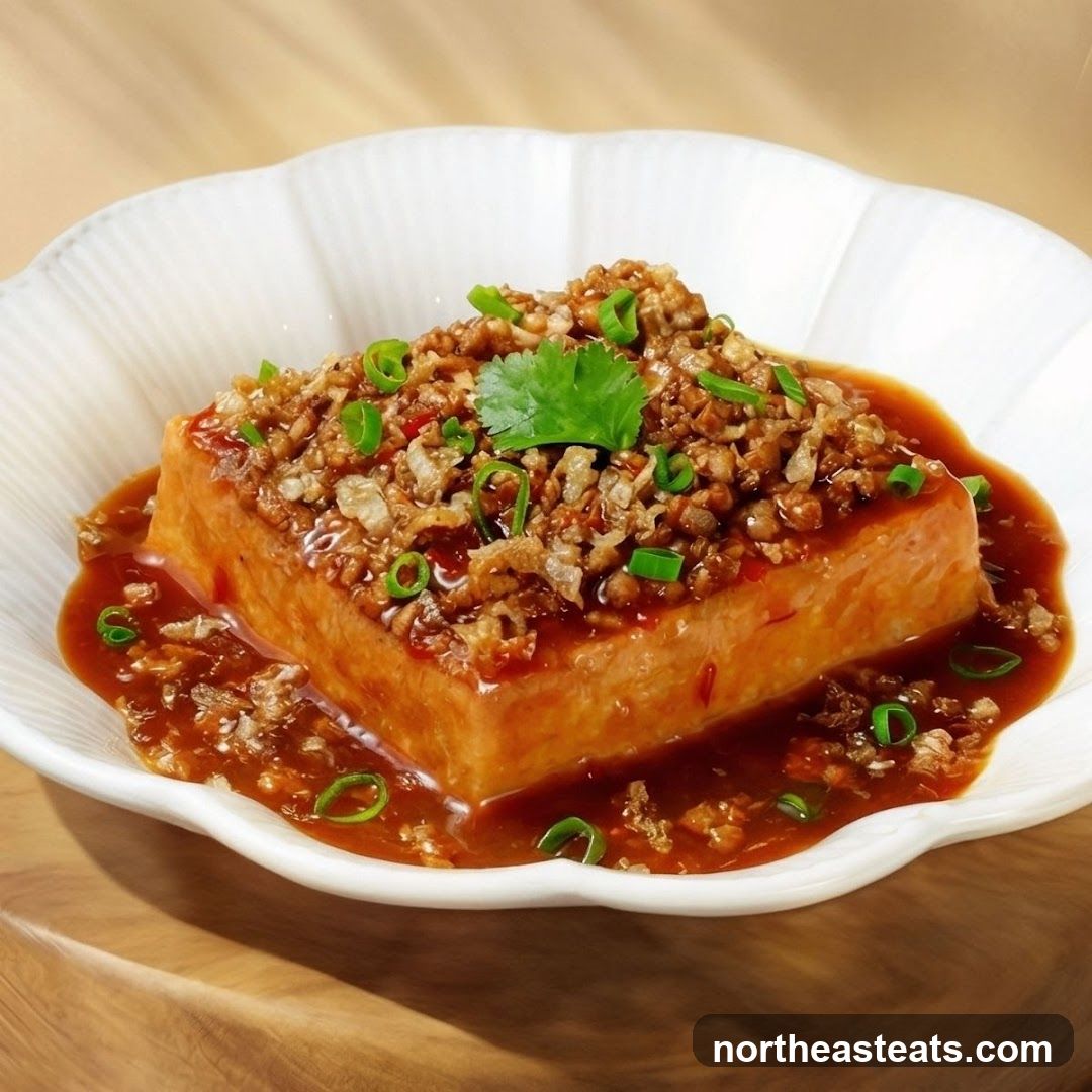 Savory Tofu Dish